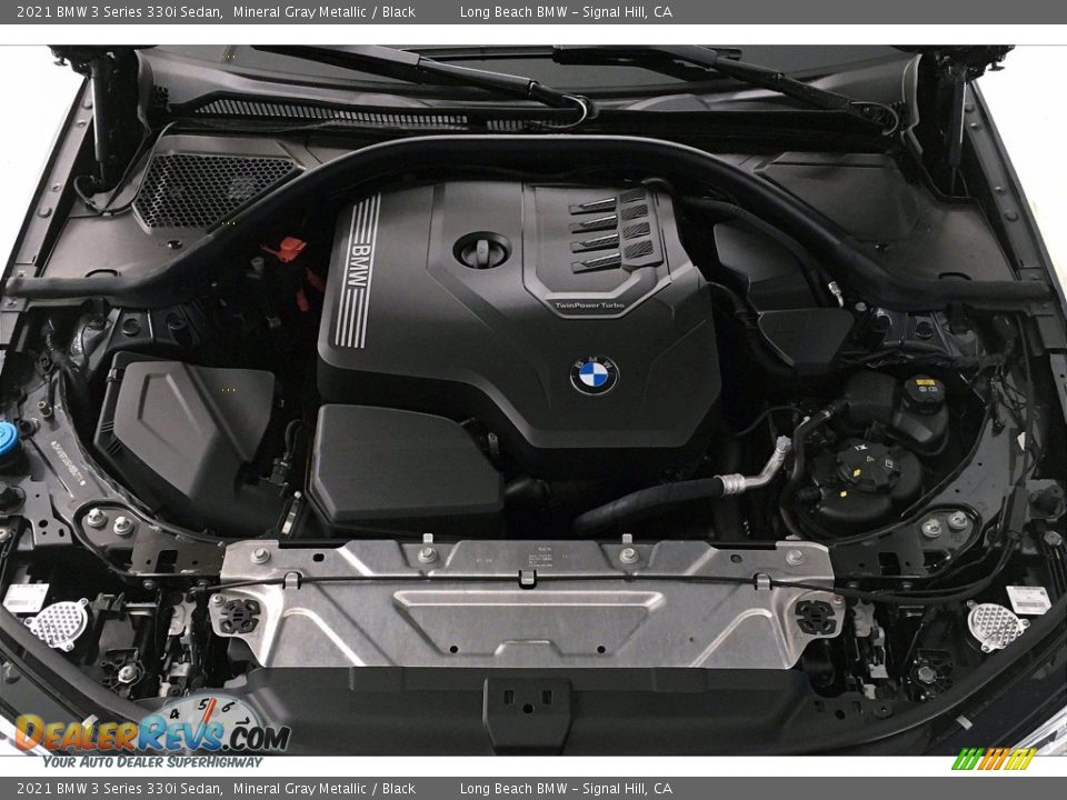 2021 BMW 3 Series 330i Sedan Mineral Gray Metallic / Black Photo #10