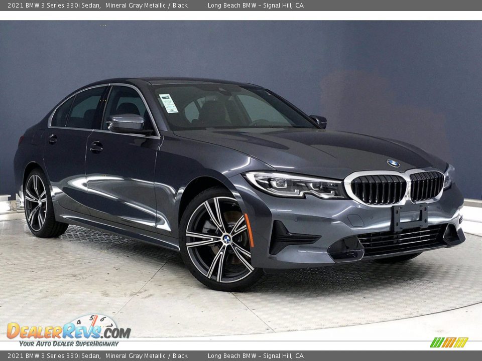 2021 BMW 3 Series 330i Sedan Mineral Gray Metallic / Black Photo #19