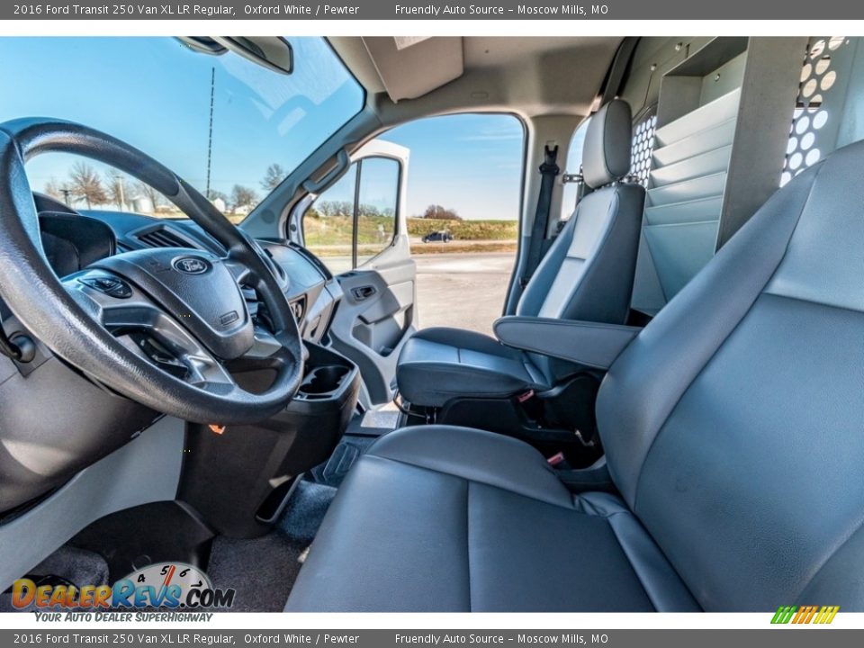 Front Seat of 2016 Ford Transit 250 Van XL LR Regular Photo #19