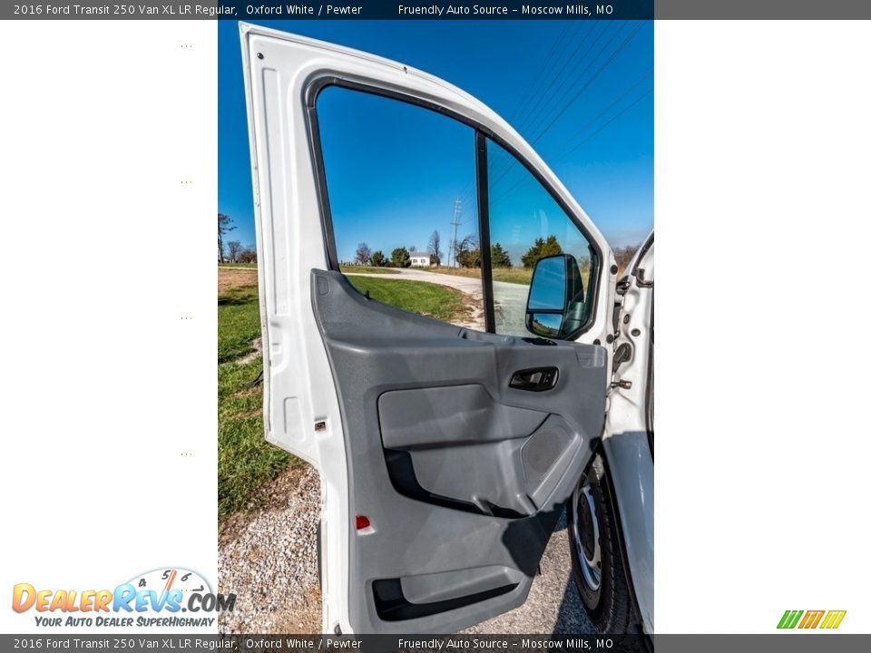 2016 Ford Transit 250 Van XL LR Regular Oxford White / Pewter Photo #21