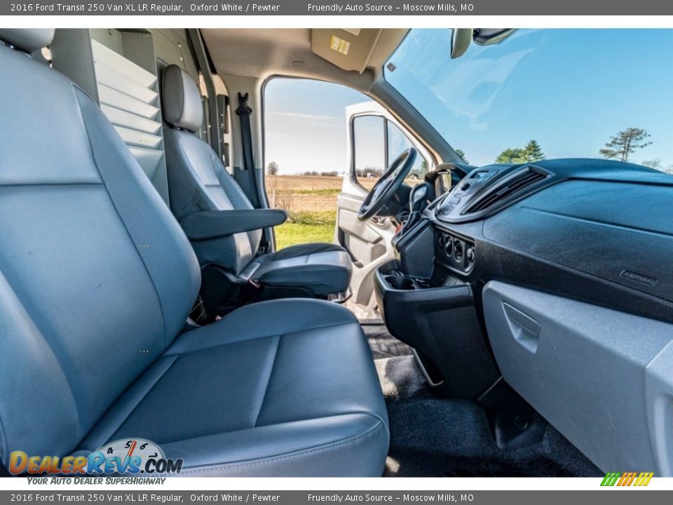 2016 Ford Transit 250 Van XL LR Regular Oxford White / Pewter Photo #30