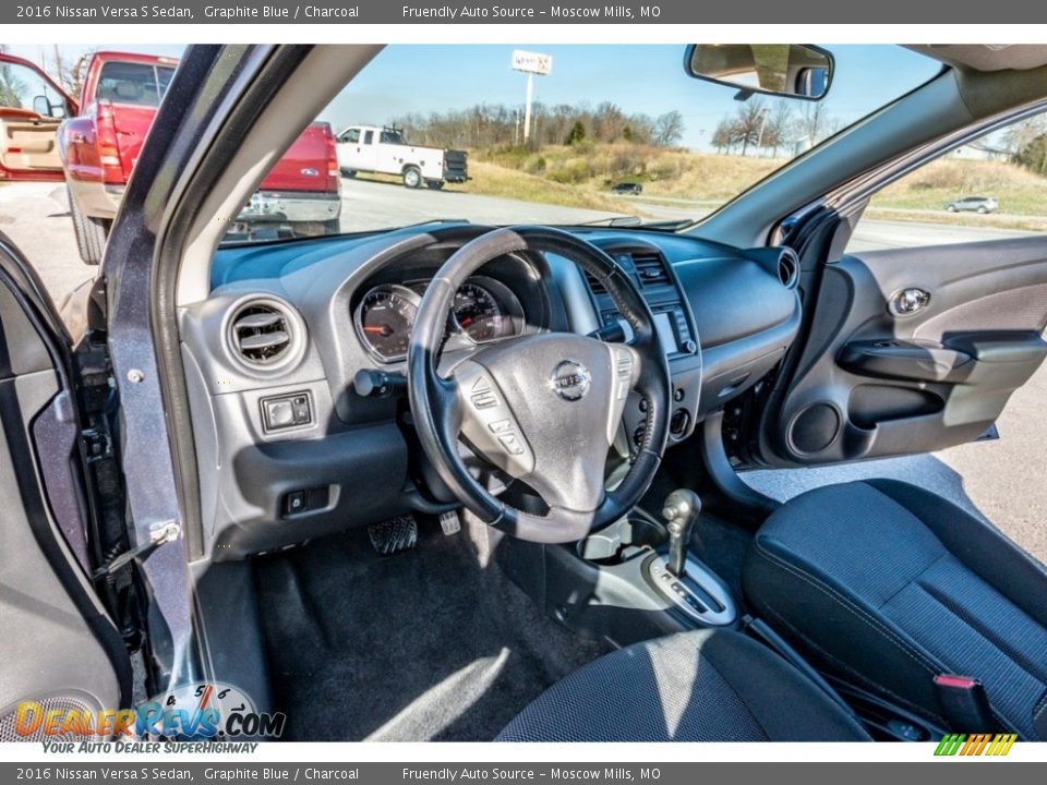 Dashboard of 2016 Nissan Versa S Sedan Photo #19