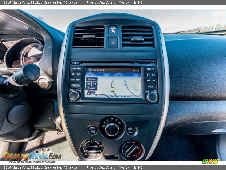 Controls of 2016 Nissan Versa S Sedan Photo #31