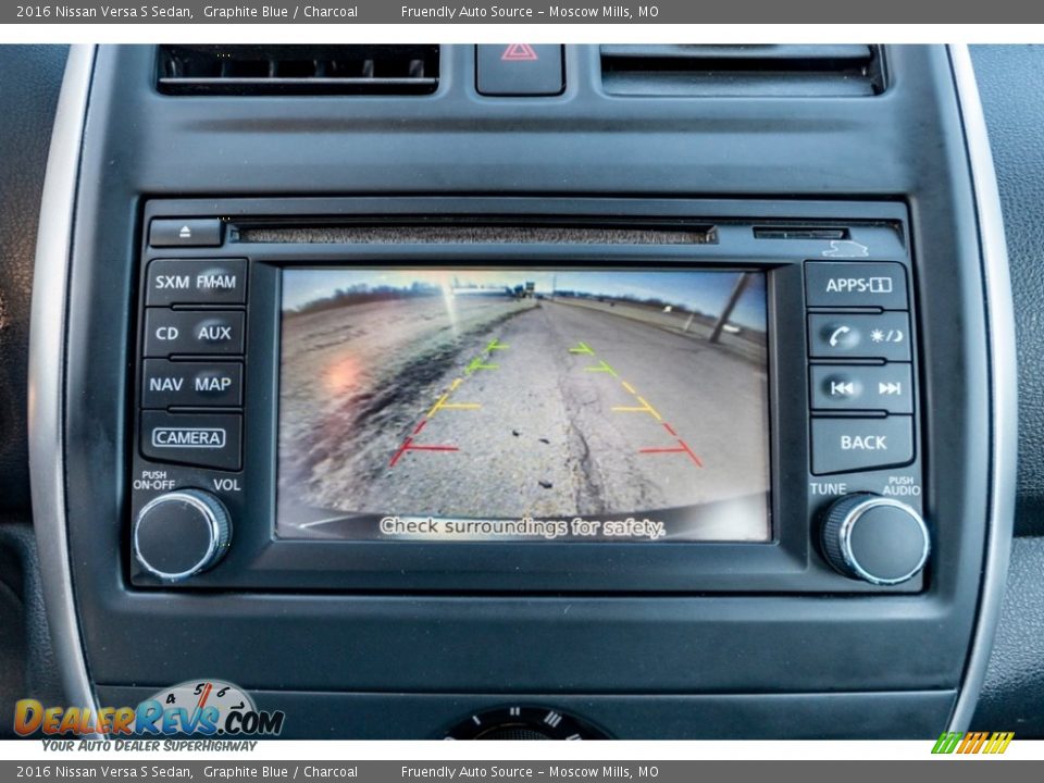 Controls of 2016 Nissan Versa S Sedan Photo #35