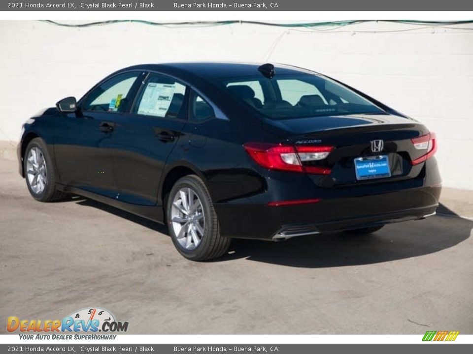 2021 Honda Accord LX Crystal Black Pearl / Black Photo #2