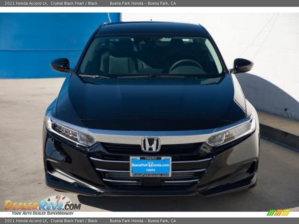 2021 Honda Accord LX Crystal Black Pearl / Black Photo #3