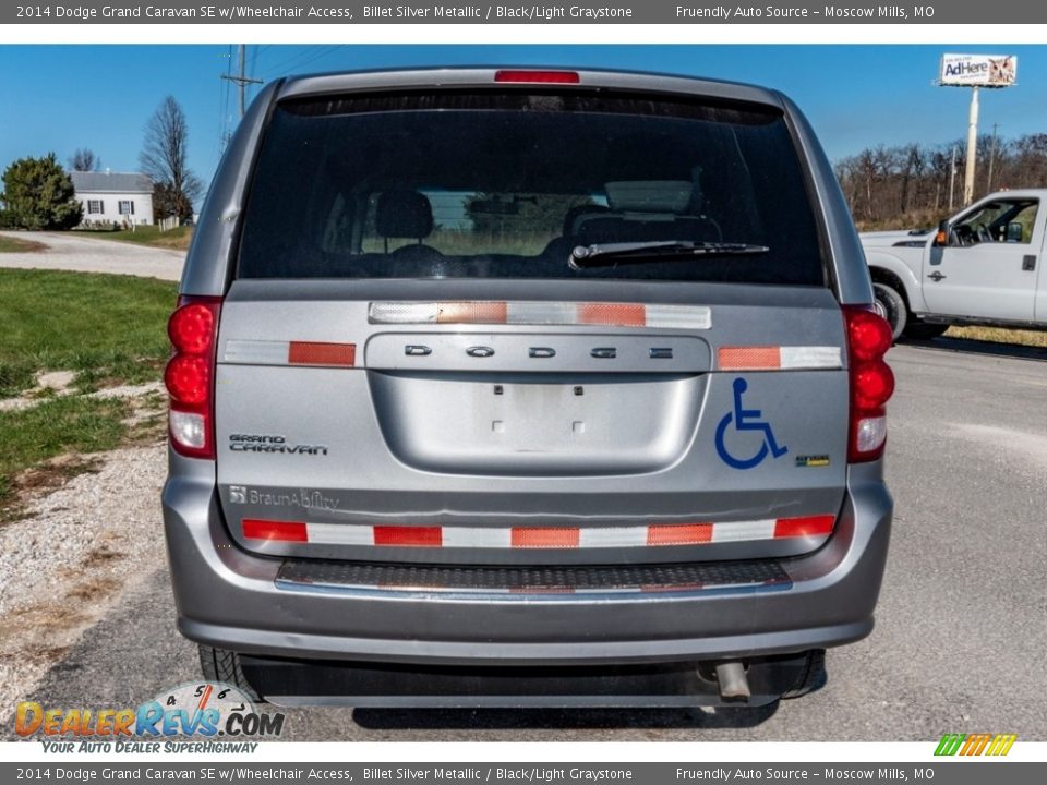 2014 Dodge Grand Caravan SE w/Wheelchair Access Billet Silver Metallic / Black/Light Graystone Photo #5