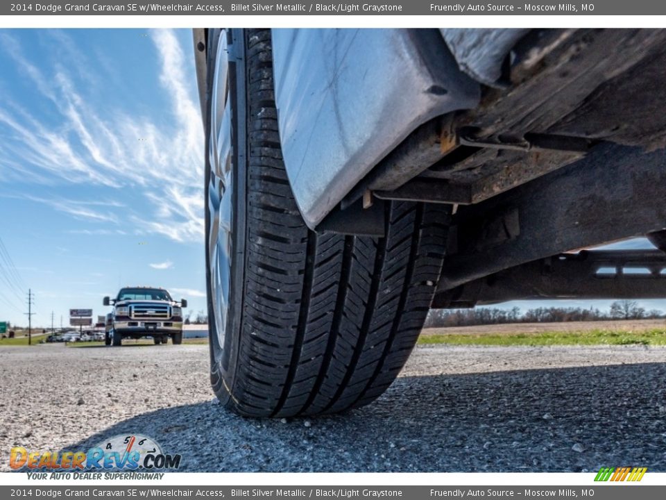 2014 Dodge Grand Caravan SE w/Wheelchair Access Billet Silver Metallic / Black/Light Graystone Photo #12