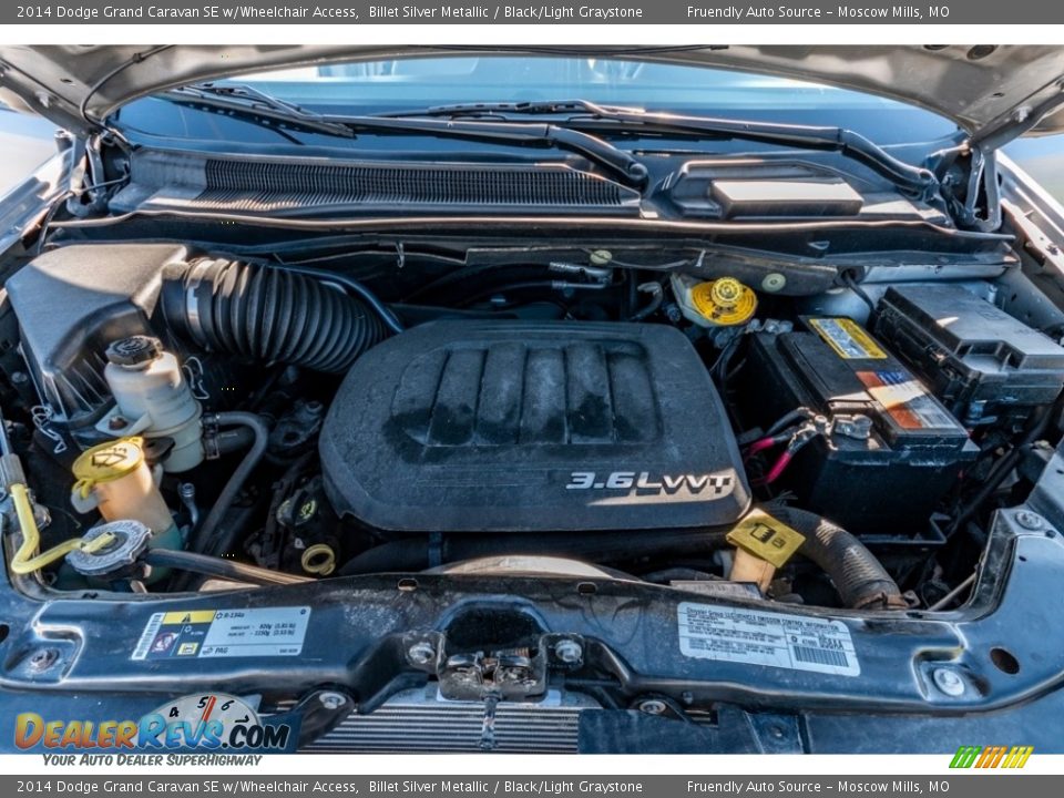 2014 Dodge Grand Caravan SE w/Wheelchair Access Billet Silver Metallic / Black/Light Graystone Photo #16