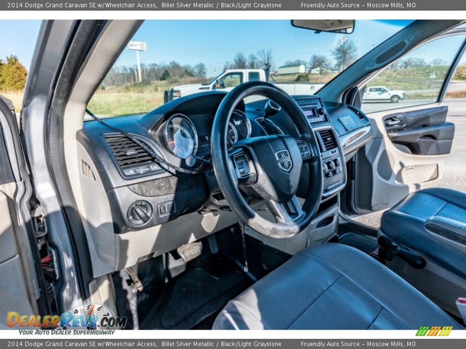 2014 Dodge Grand Caravan SE w/Wheelchair Access Billet Silver Metallic / Black/Light Graystone Photo #19