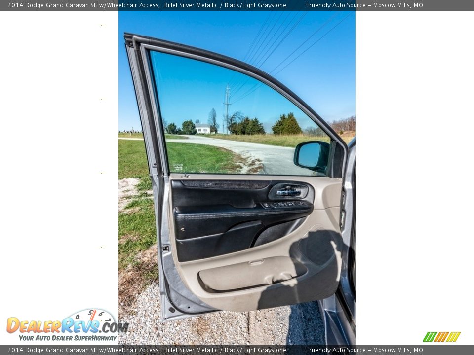 2014 Dodge Grand Caravan SE w/Wheelchair Access Billet Silver Metallic / Black/Light Graystone Photo #20