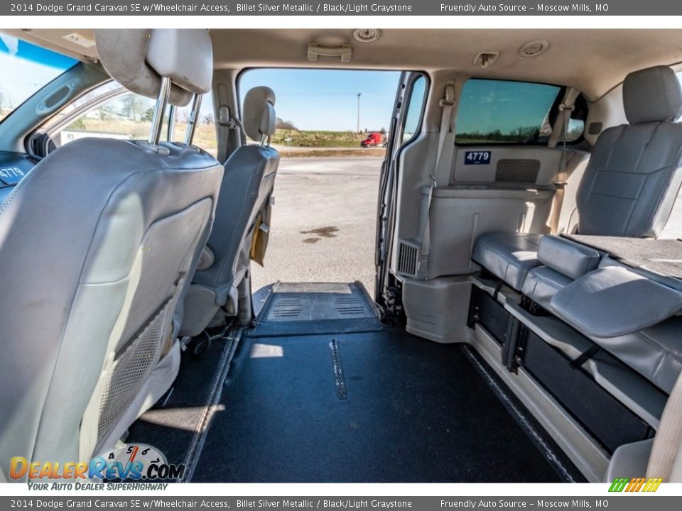 2014 Dodge Grand Caravan SE w/Wheelchair Access Billet Silver Metallic / Black/Light Graystone Photo #21