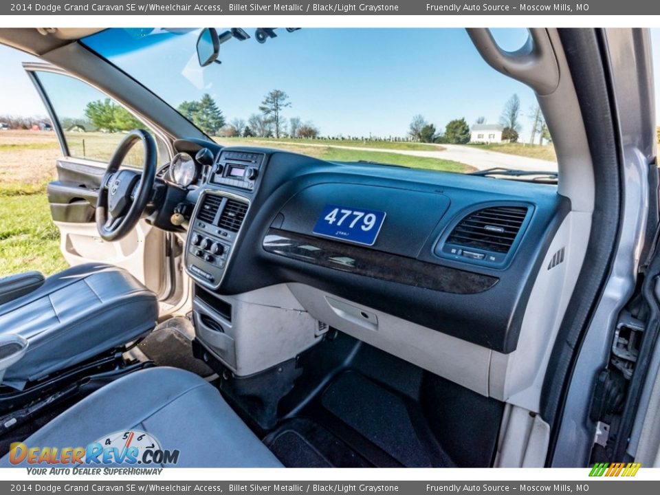 2014 Dodge Grand Caravan SE w/Wheelchair Access Billet Silver Metallic / Black/Light Graystone Photo #27
