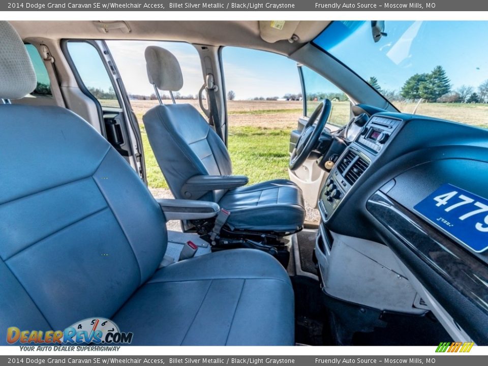 2014 Dodge Grand Caravan SE w/Wheelchair Access Billet Silver Metallic / Black/Light Graystone Photo #28