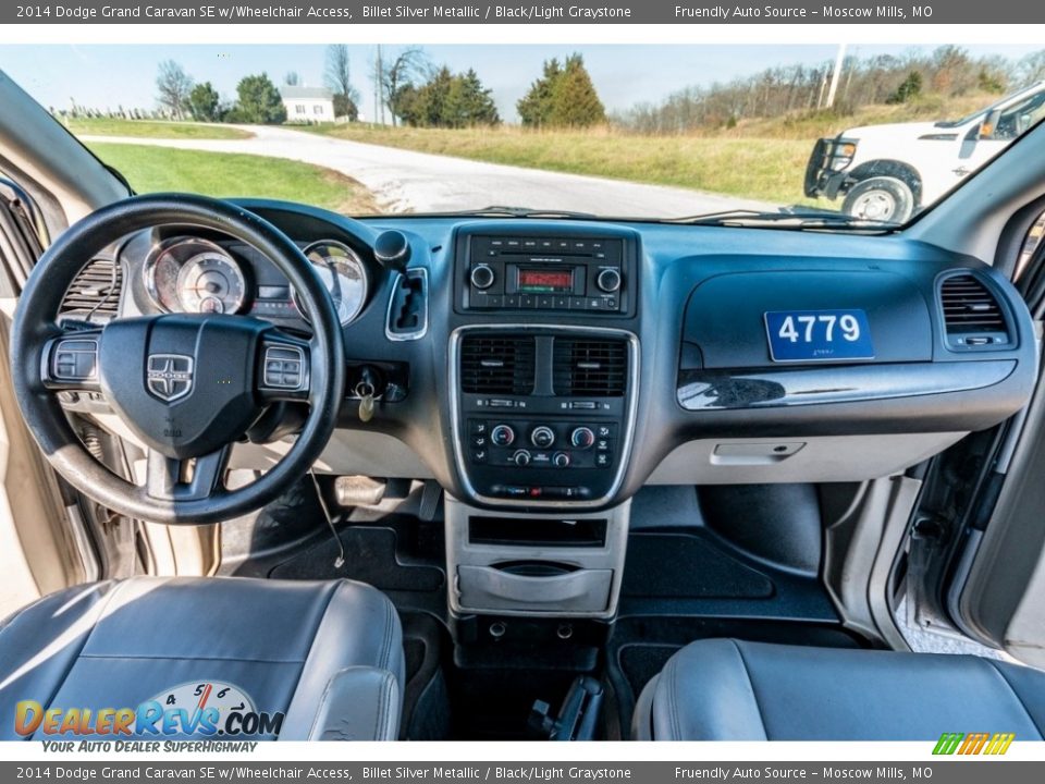 2014 Dodge Grand Caravan SE w/Wheelchair Access Billet Silver Metallic / Black/Light Graystone Photo #30