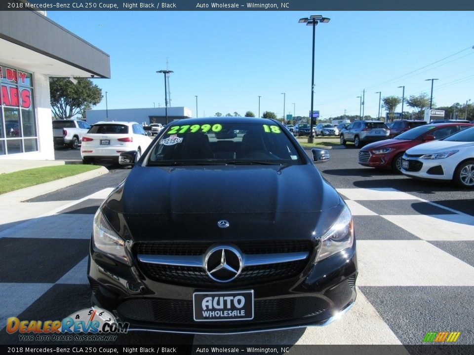 2018 Mercedes-Benz CLA 250 Coupe Night Black / Black Photo #2