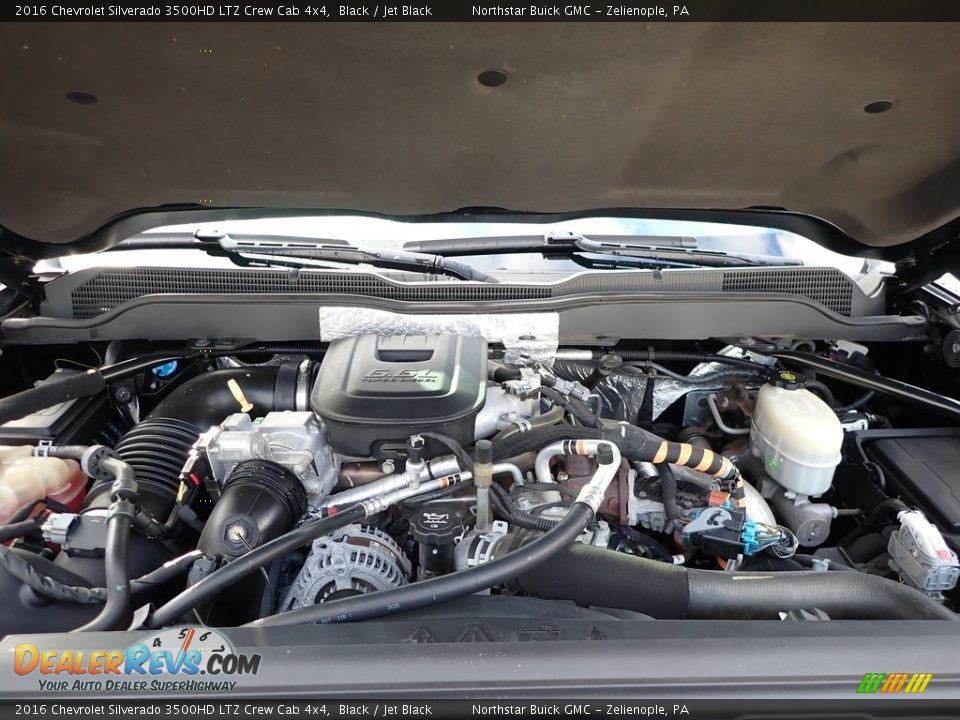 2016 Chevrolet Silverado 3500HD LTZ Crew Cab 4x4 6.6 Liter OHV 32-Valve Duramax Turbo-Diesel V8 Engine Photo #2