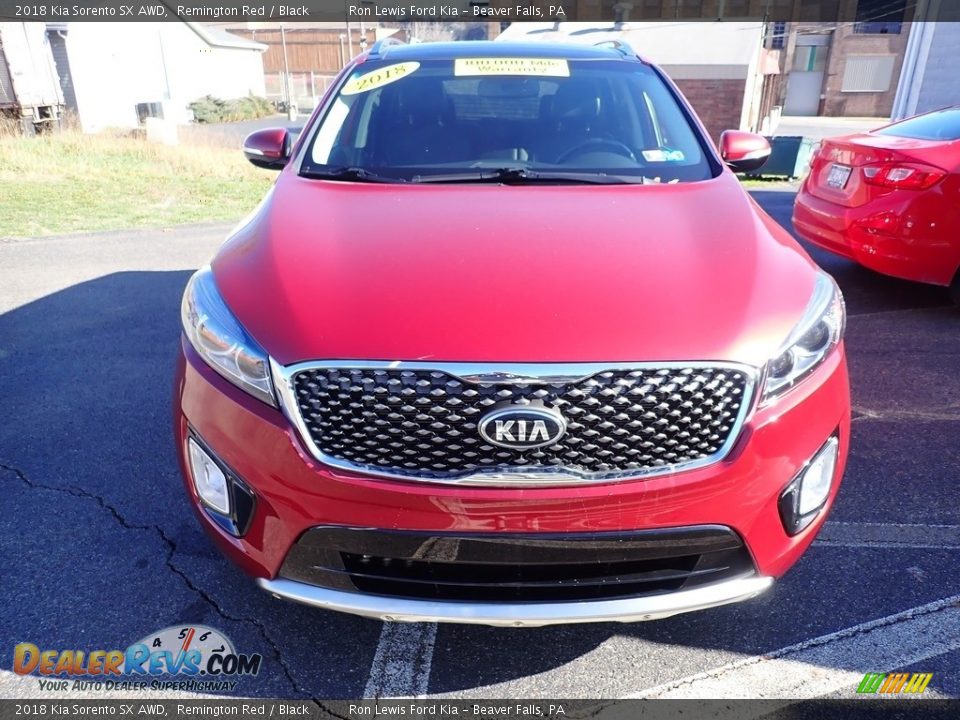 2018 Kia Sorento SX AWD Remington Red / Black Photo #4