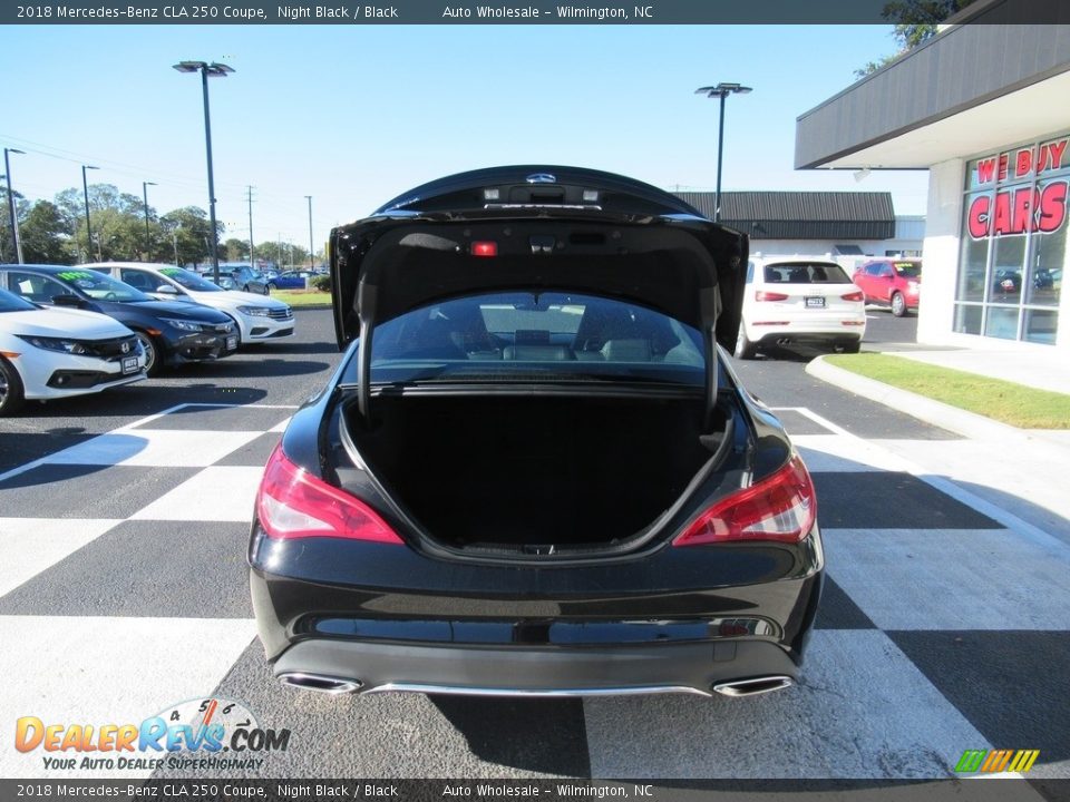 2018 Mercedes-Benz CLA 250 Coupe Night Black / Black Photo #5