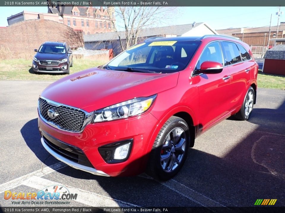 2018 Kia Sorento SX AWD Remington Red / Black Photo #5