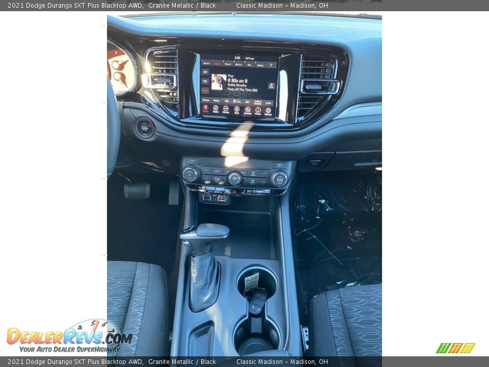 Controls of 2021 Dodge Durango SXT Plus Blacktop AWD Photo #7