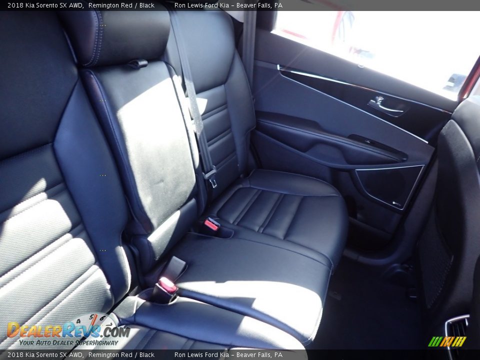 2018 Kia Sorento SX AWD Remington Red / Black Photo #8