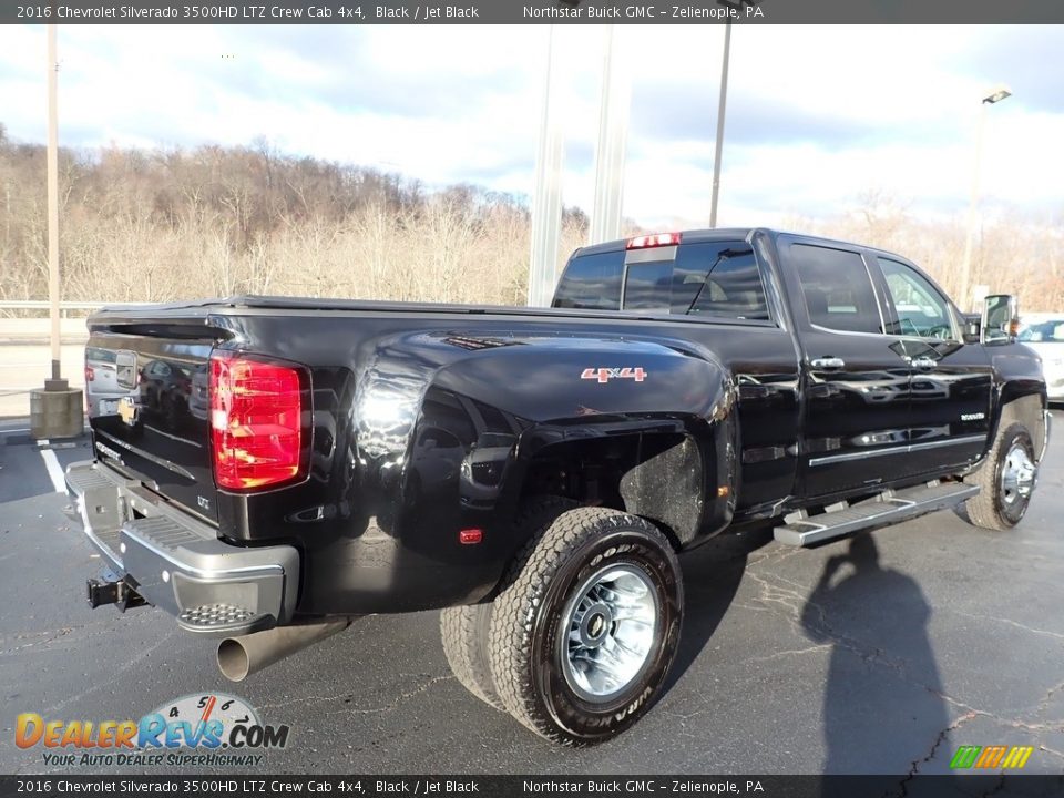 Black 2016 Chevrolet Silverado 3500HD LTZ Crew Cab 4x4 Photo #8