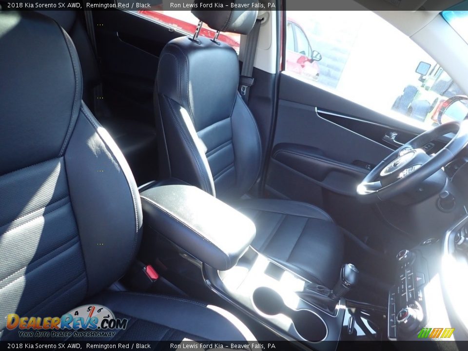 2018 Kia Sorento SX AWD Remington Red / Black Photo #9