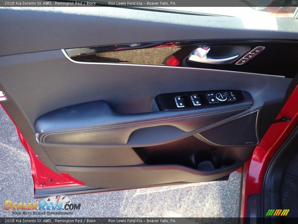 2018 Kia Sorento SX AWD Remington Red / Black Photo #13