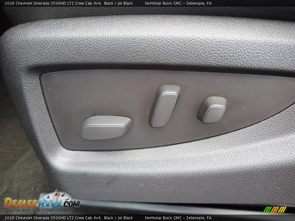 Front Seat of 2016 Chevrolet Silverado 3500HD LTZ Crew Cab 4x4 Photo #16