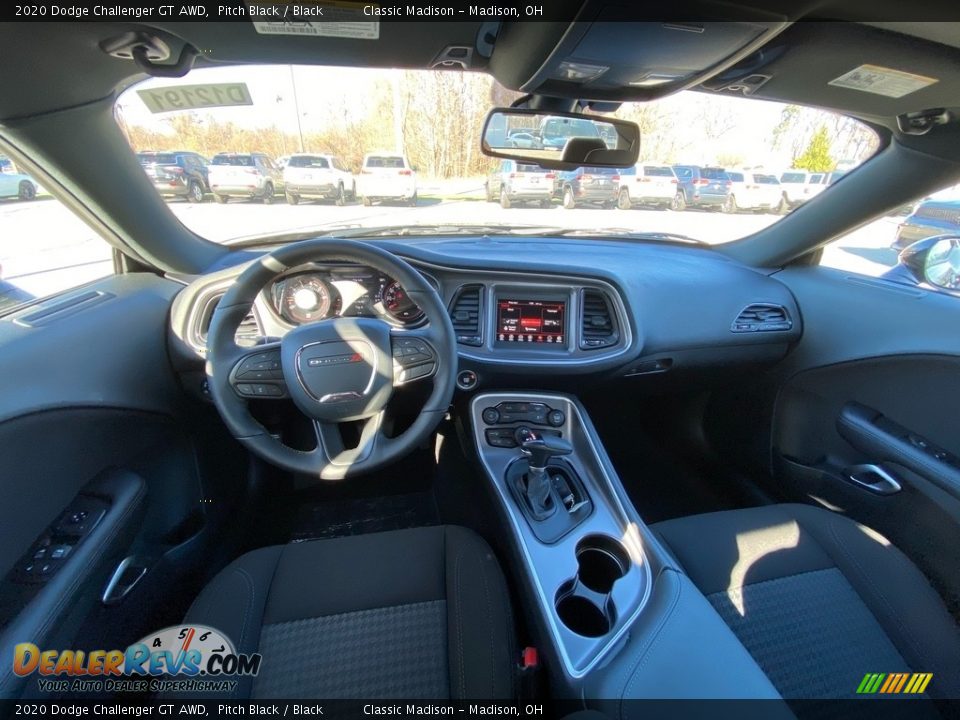 2020 Dodge Challenger GT AWD Pitch Black / Black Photo #4
