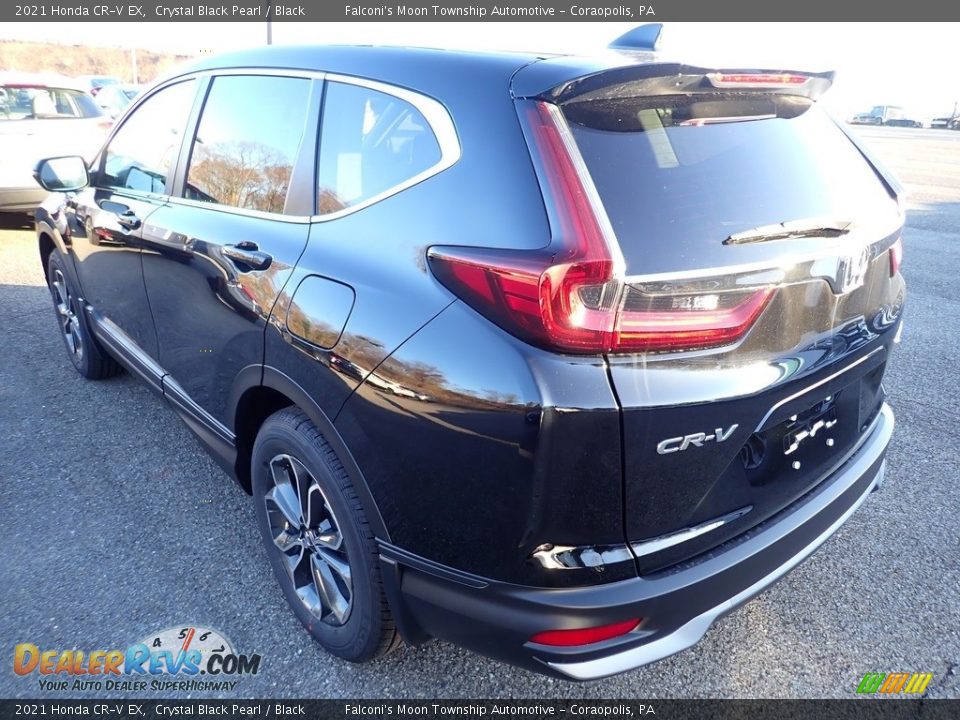 2021 Honda CR-V EX Crystal Black Pearl / Black Photo #4