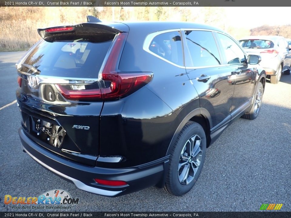 2021 Honda CR-V EX Crystal Black Pearl / Black Photo #6