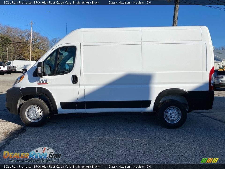 Bright White 2021 Ram ProMaster 1500 High Roof Cargo Van Photo #7