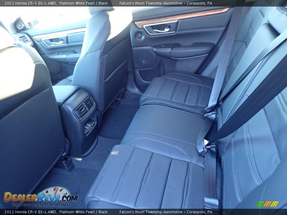2021 Honda CR-V EX-L AWD Platinum White Pearl / Black Photo #6