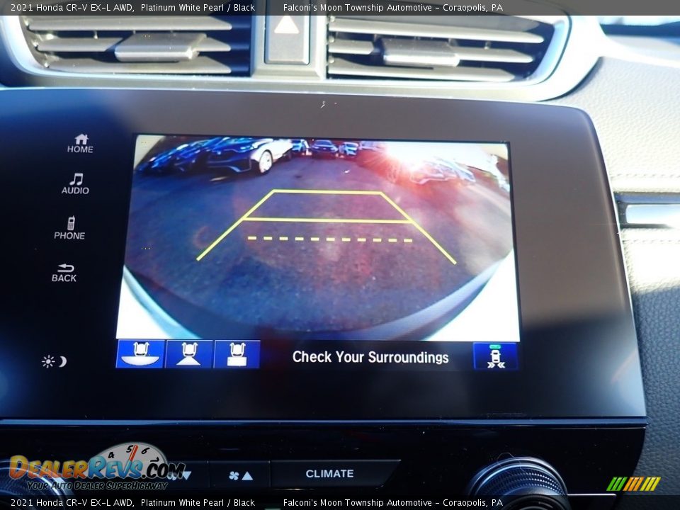 2021 Honda CR-V EX-L AWD Platinum White Pearl / Black Photo #13