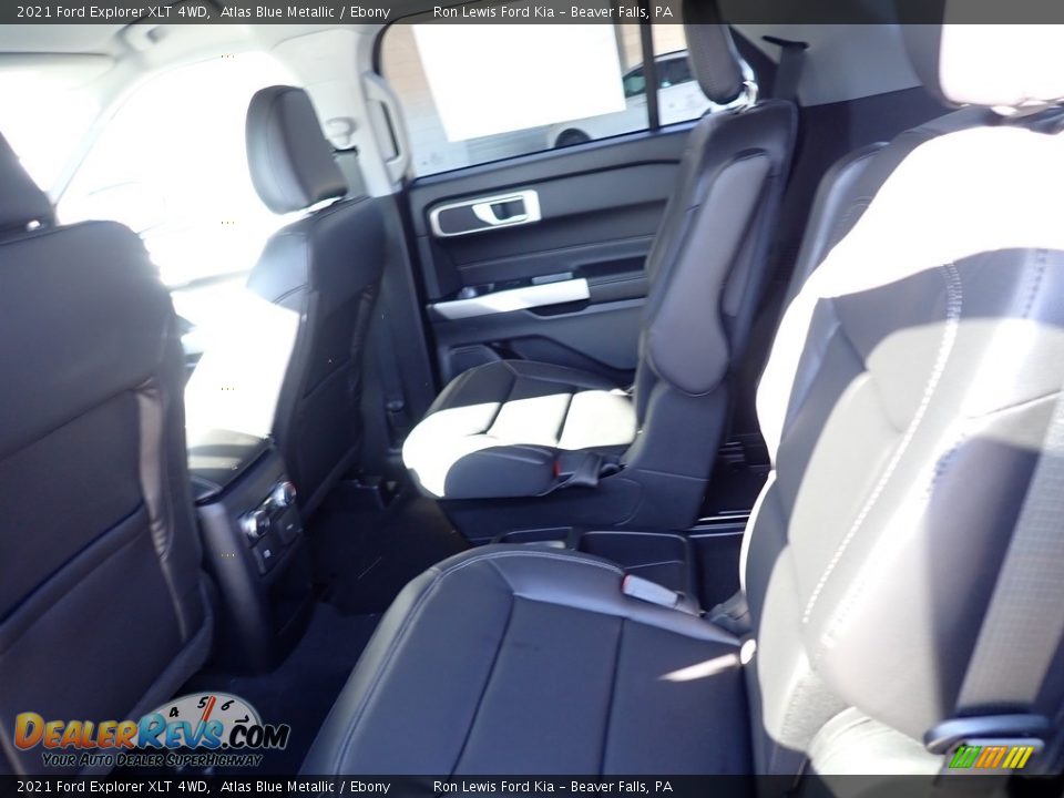 2021 Ford Explorer XLT 4WD Atlas Blue Metallic / Ebony Photo #11