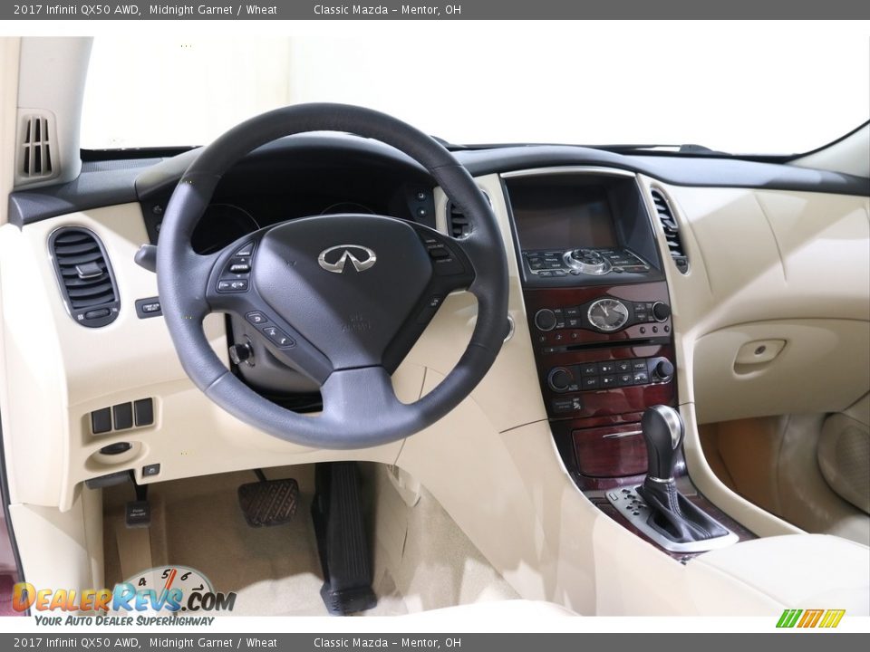 Dashboard of 2017 Infiniti QX50 AWD Photo #6