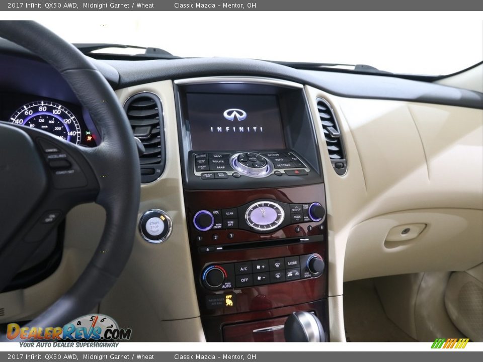 Dashboard of 2017 Infiniti QX50 AWD Photo #9