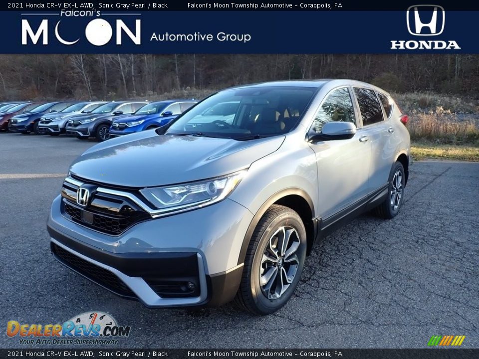 2021 Honda CR-V EX-L AWD Sonic Gray Pearl / Black Photo #1