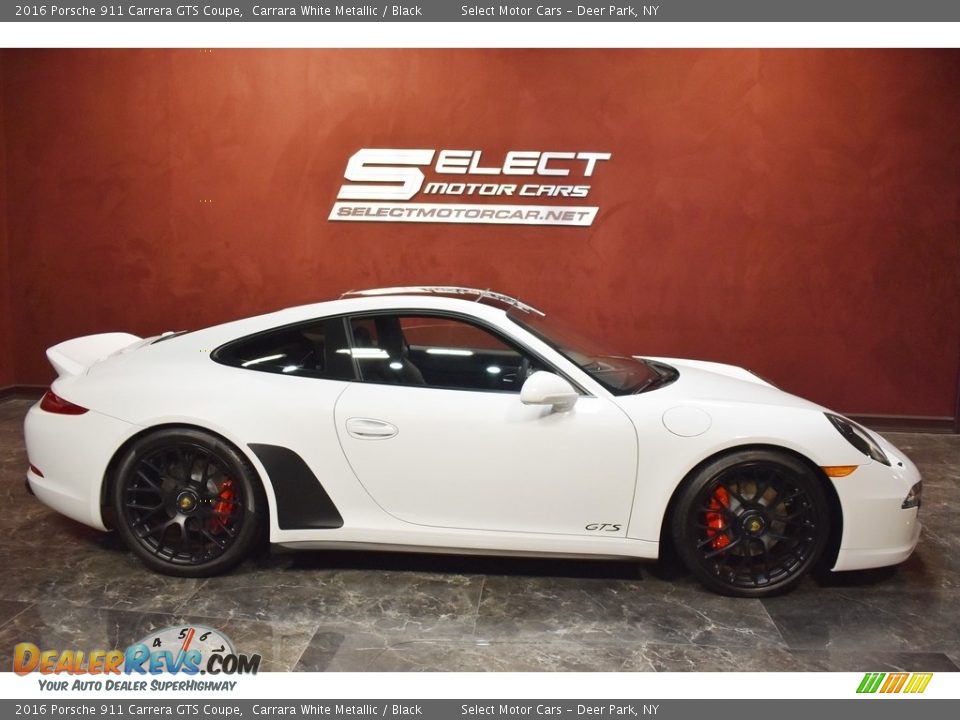 2016 Porsche 911 Carrera GTS Coupe Carrara White Metallic / Black Photo #4