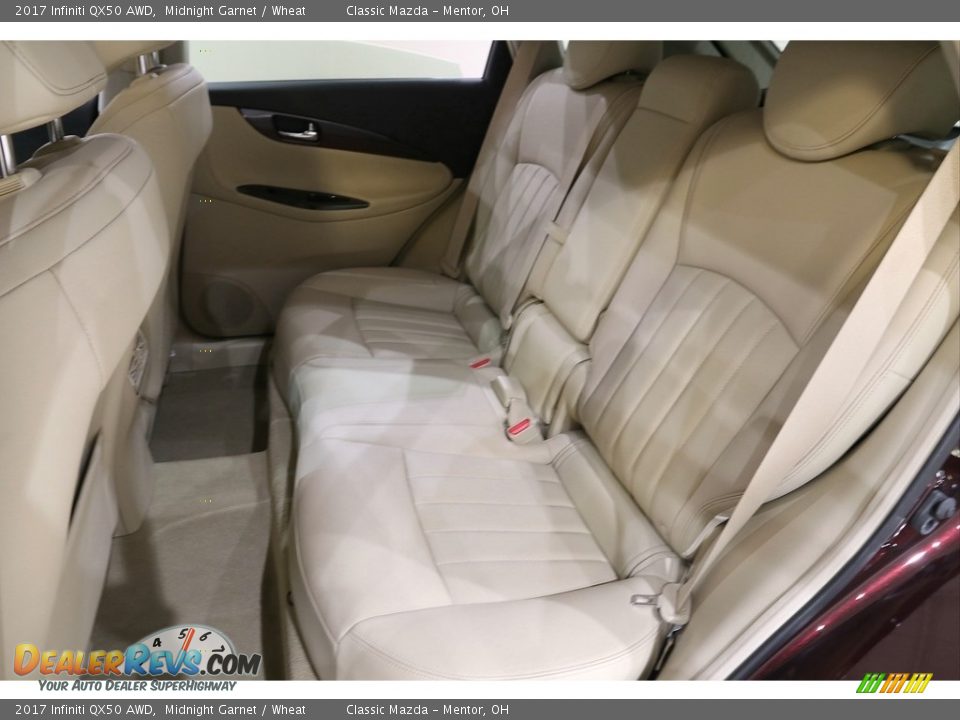 Rear Seat of 2017 Infiniti QX50 AWD Photo #20