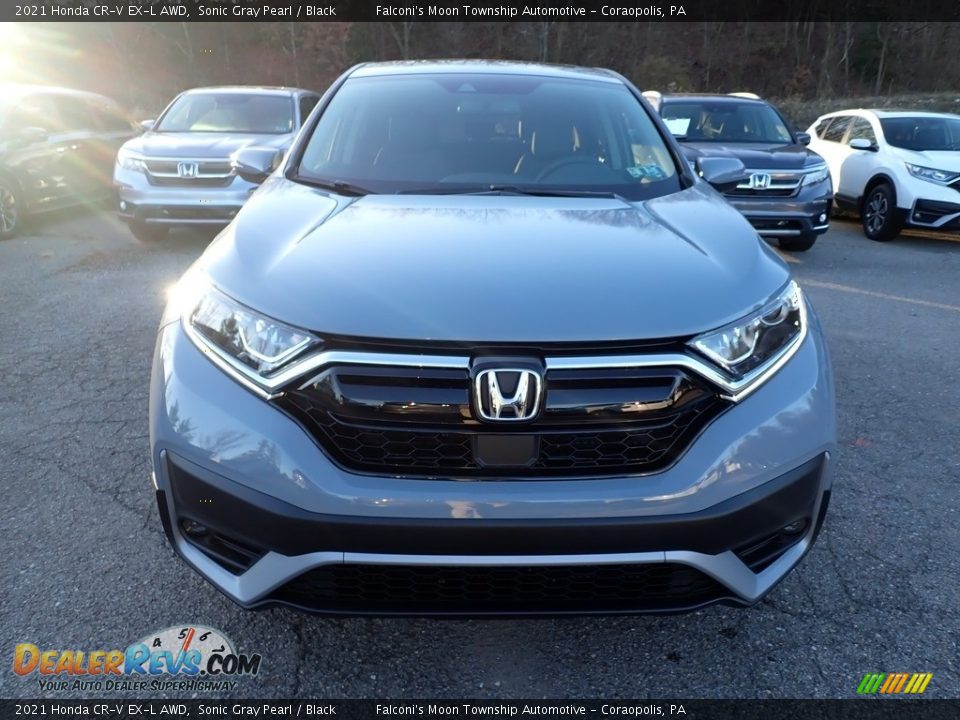 2021 Honda CR-V EX-L AWD Sonic Gray Pearl / Black Photo #3