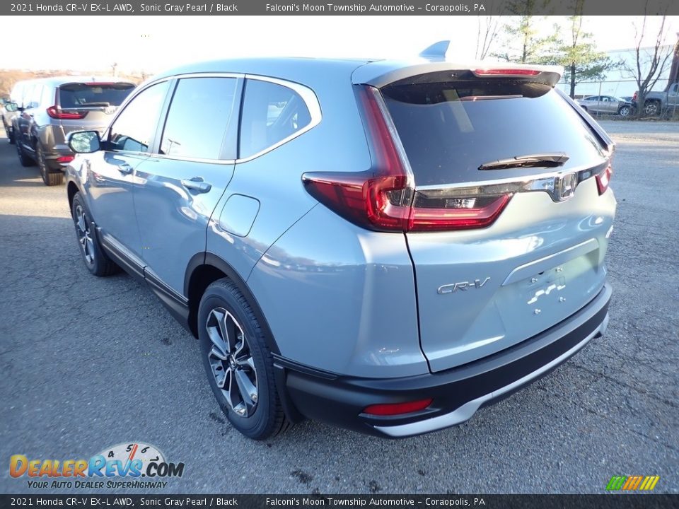 2021 Honda CR-V EX-L AWD Sonic Gray Pearl / Black Photo #4