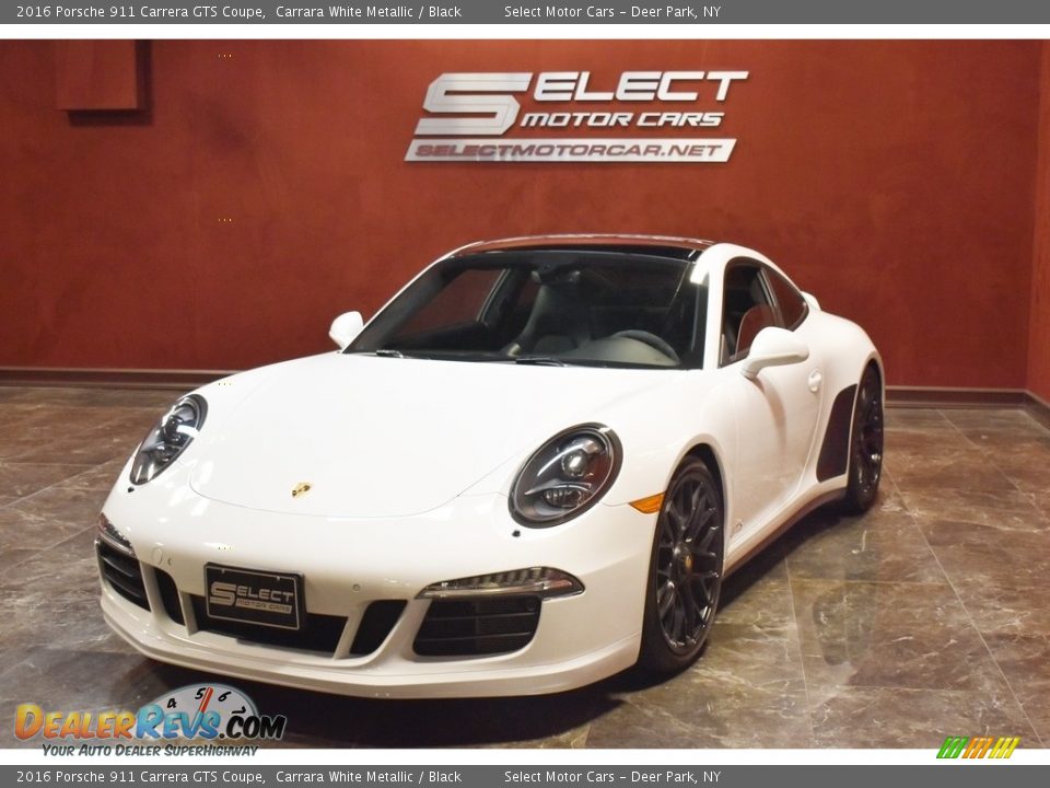 2016 Porsche 911 Carrera GTS Coupe Carrara White Metallic / Black Photo #6