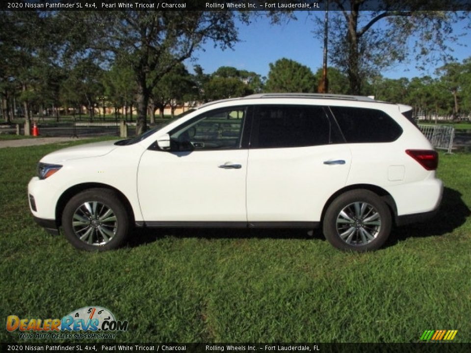 Pearl White Tricoat 2020 Nissan Pathfinder SL 4x4 Photo #4