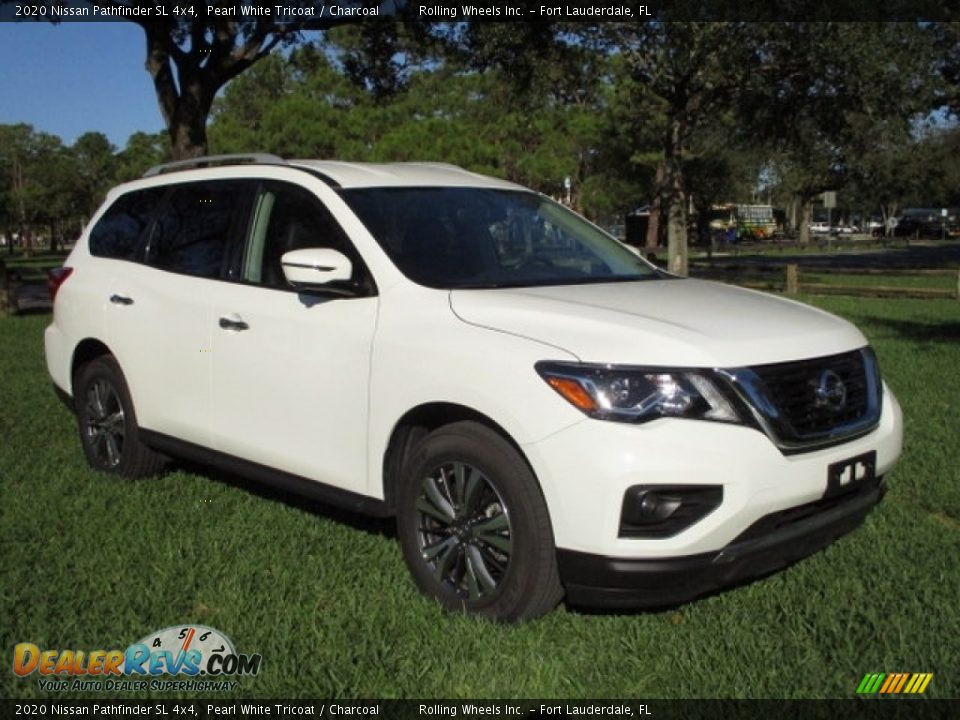 Pearl White Tricoat 2020 Nissan Pathfinder SL 4x4 Photo #14