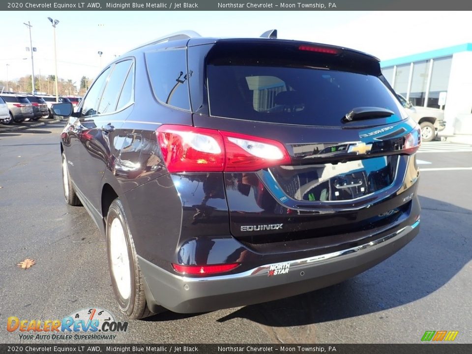 2020 Chevrolet Equinox LT AWD Midnight Blue Metallic / Jet Black Photo #5