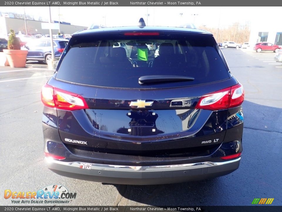 2020 Chevrolet Equinox LT AWD Midnight Blue Metallic / Jet Black Photo #6