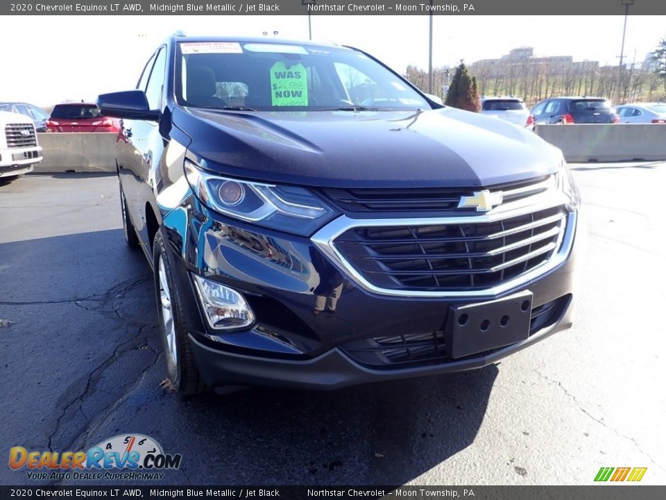 2020 Chevrolet Equinox LT AWD Midnight Blue Metallic / Jet Black Photo #12